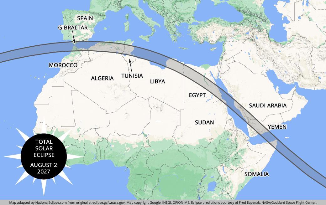 Carte Afrique du Nord