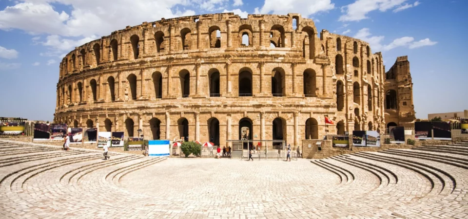 amphithéâtre romain El jam Tunisie