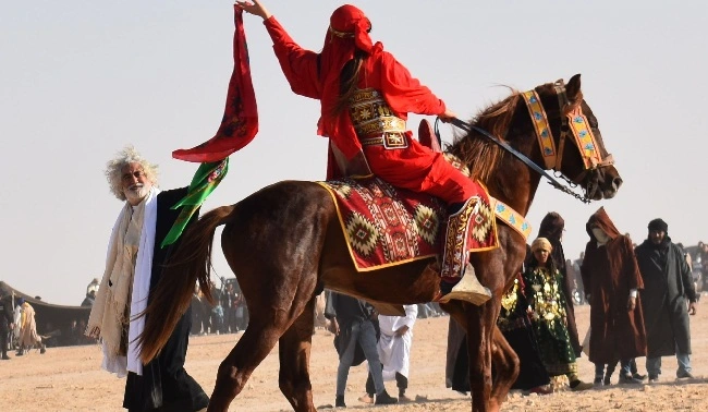 Découverte du Grand Erg Oriental à dos de cheval